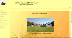 Desktop Screenshot of pension-stoertebeker.de